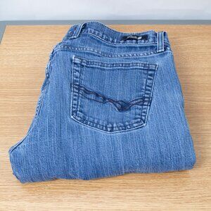 Lucky Brand Jeans Warped Sweet N Low Bootcut 12 (31 X 32) Women's Medium Wash